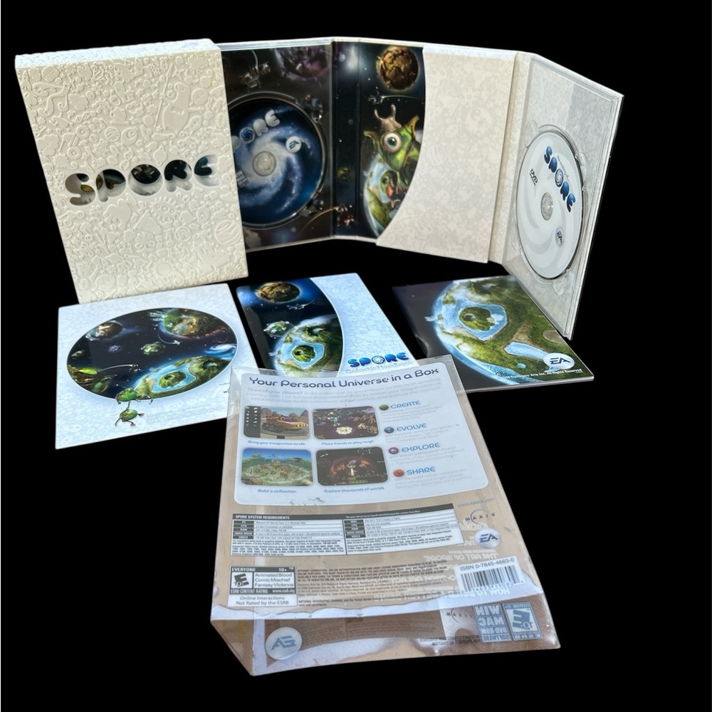 Spore Galactic Edition Windows Mac Boxed Set